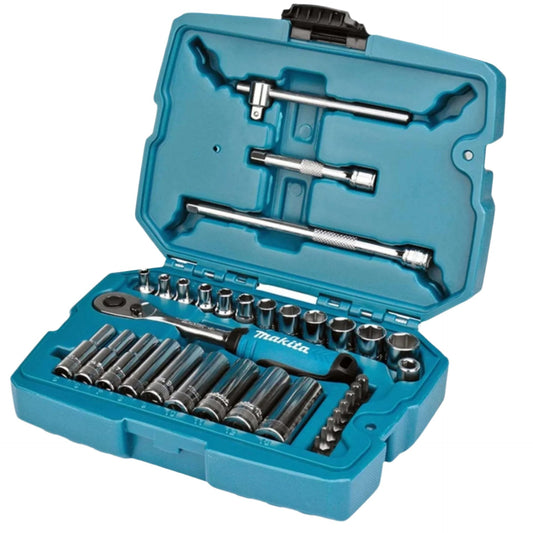 Makita 34-Piece Socket and Tool Set – Comprehensive Kit for All Your Needs